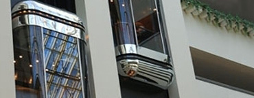 Glass Elevator background